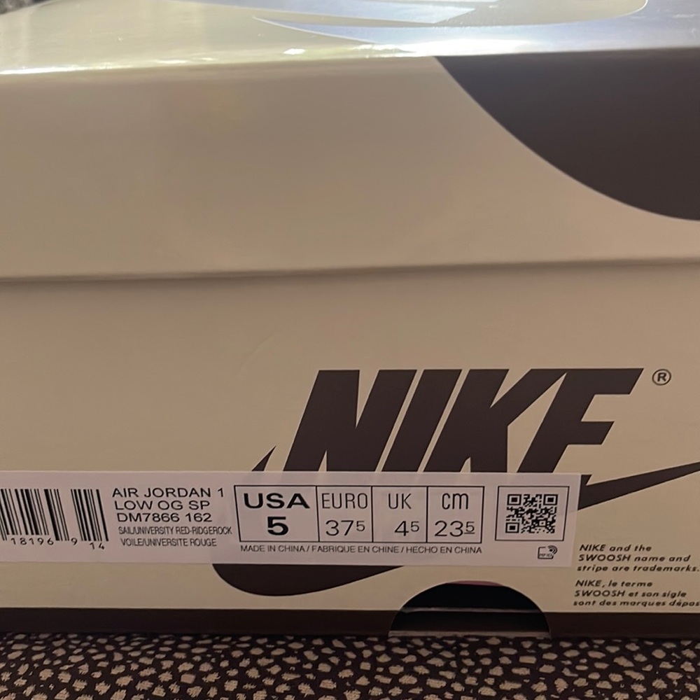 COPY - COPY - Travis Scott reversed mocha air Jordan 1 low OH